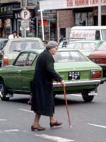 s03kg46c Capitol Cinema Grand Parade Cork Lady