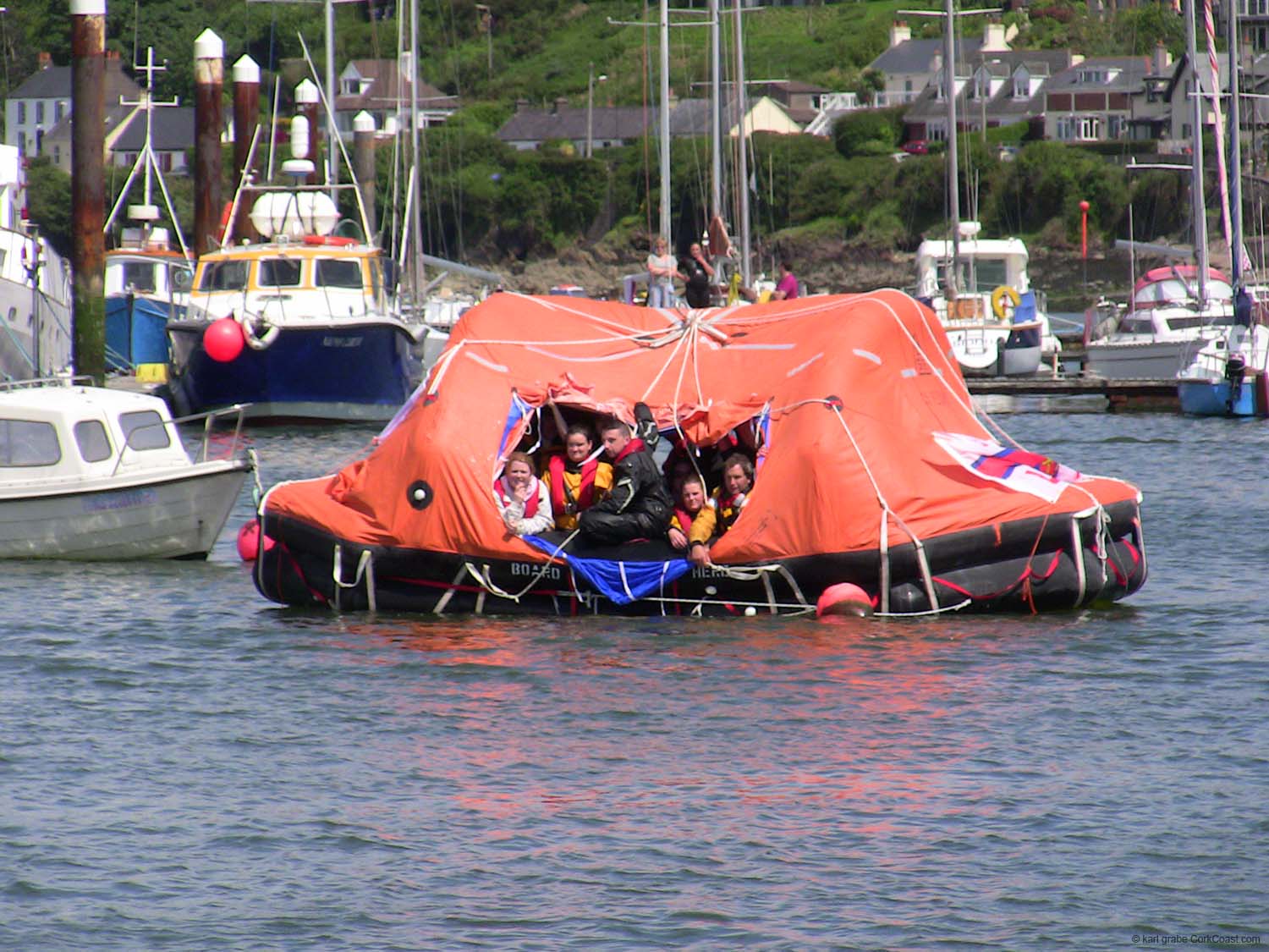 IMG_3767 lifefraft 'survivors' rnli crosshaven