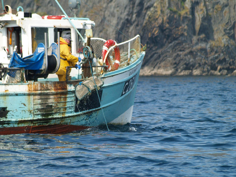 KG270431 trawler hole open bay west